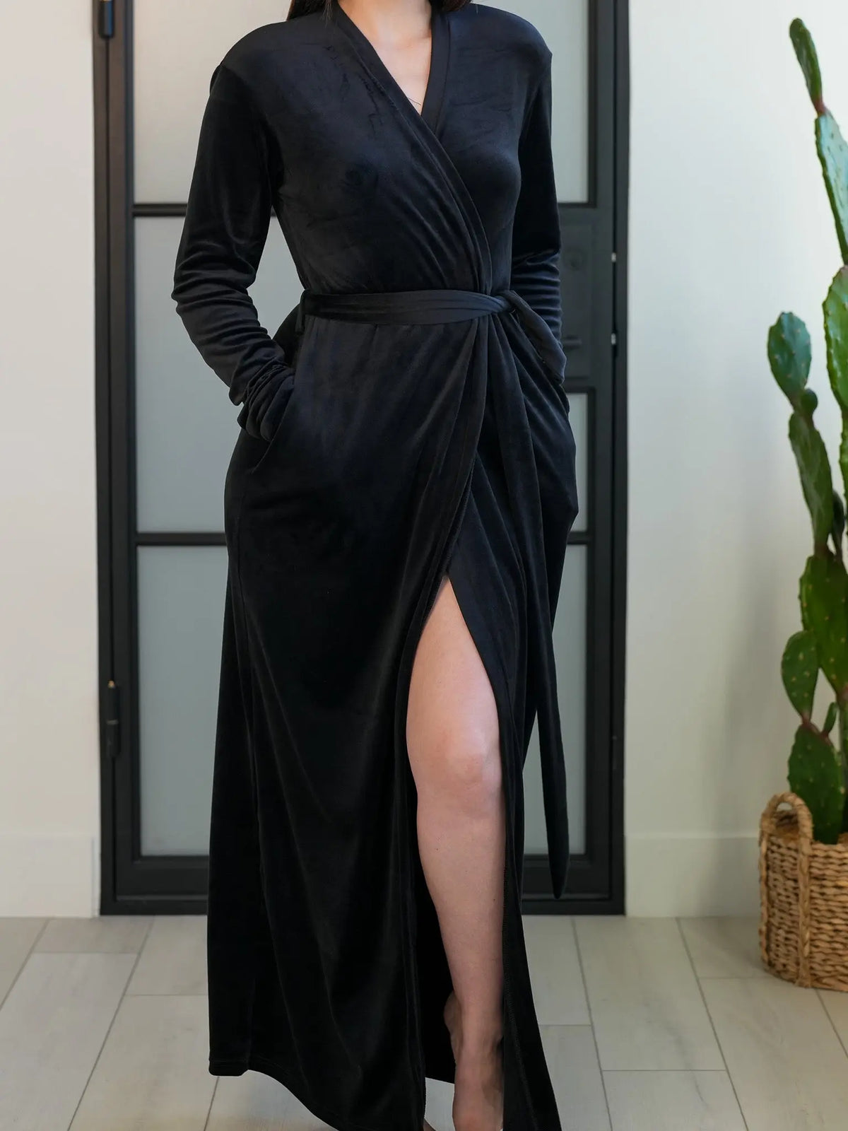 Black Robe Cree 50 Shades of Black Robe - Sexy Little Robe