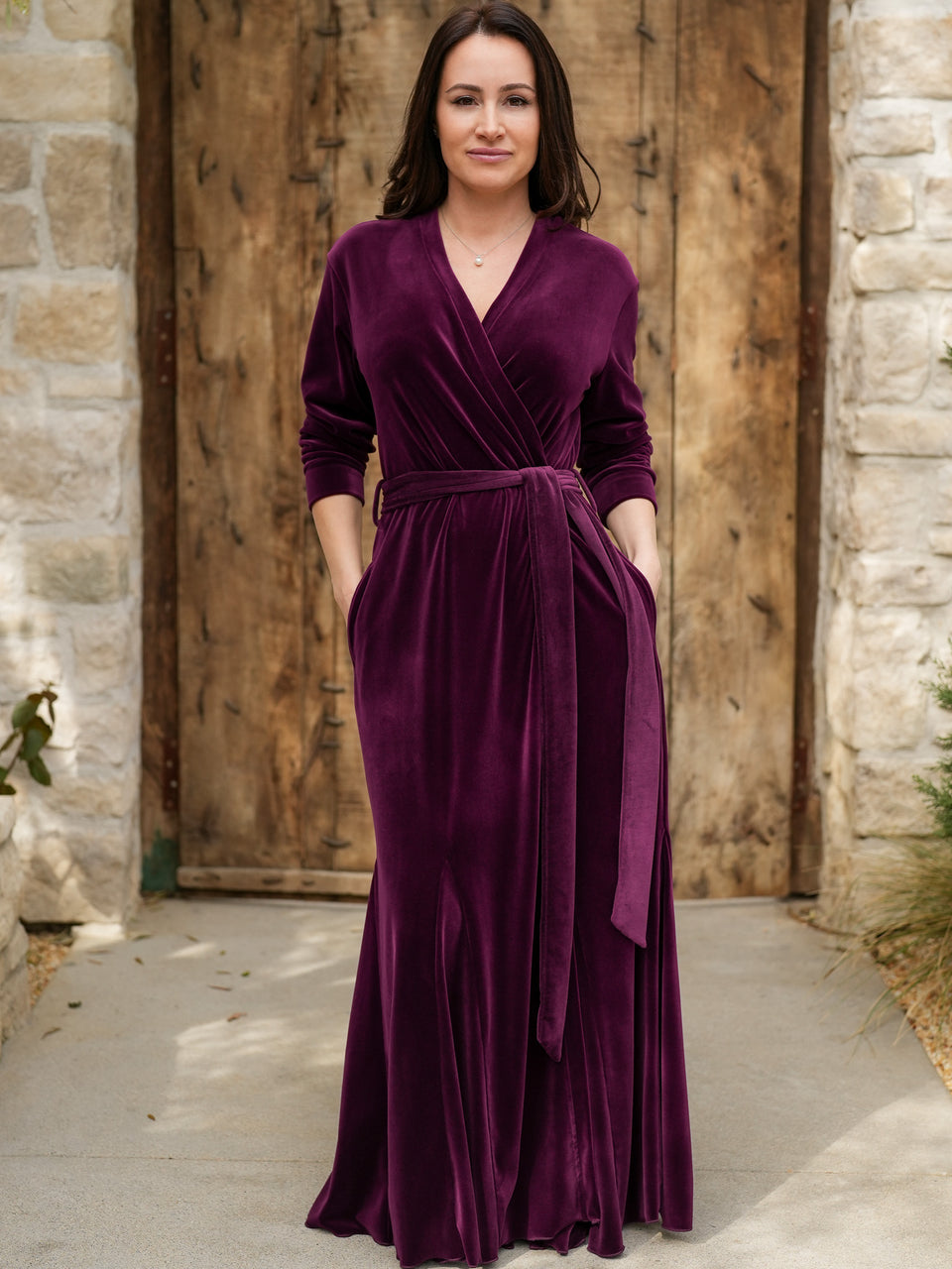 Velvet Glam Robe - Sexy Little Robe