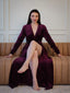 Velvet Vixen Robe Sexy Little Robe